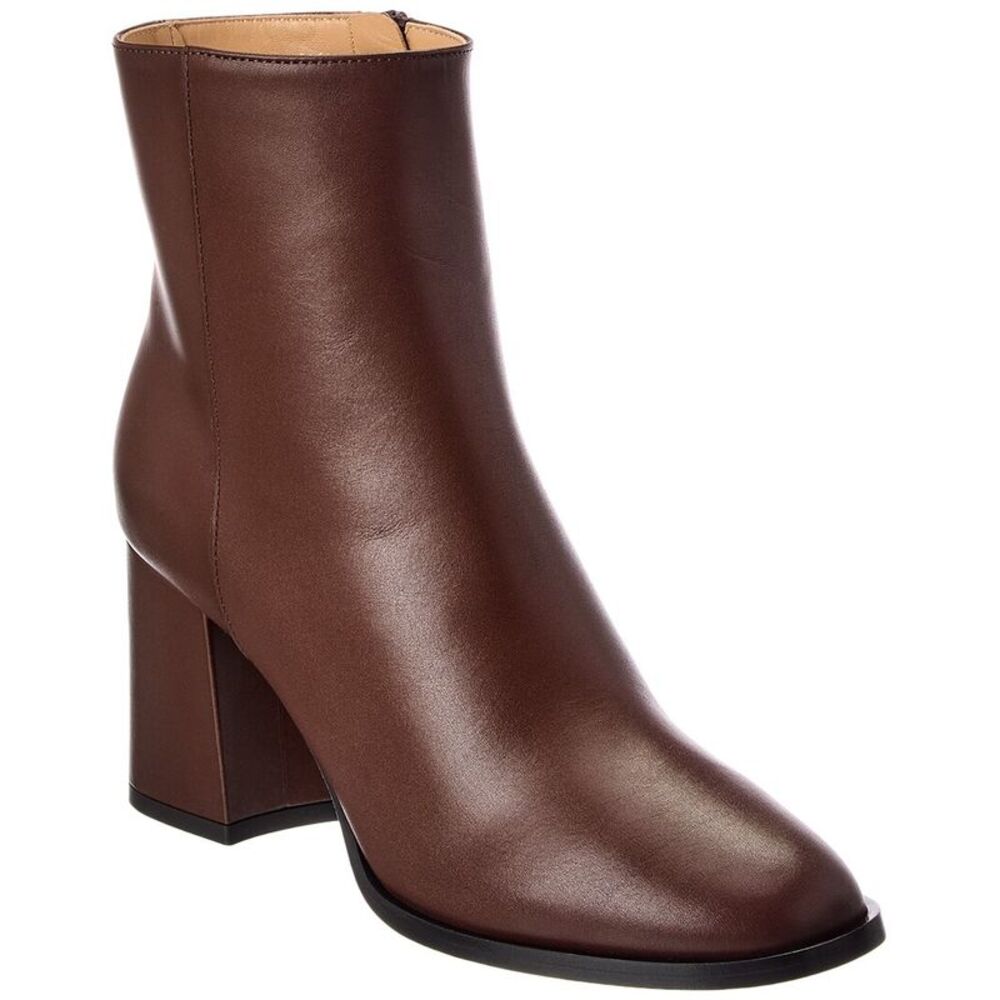 Valentino Fawcette 80 Leather Boot, Brown